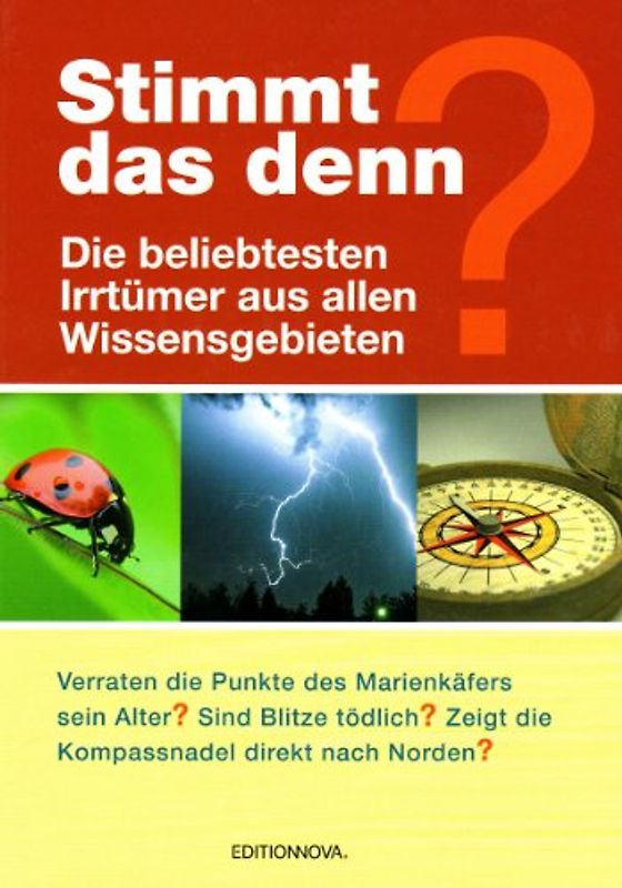 Stimmt das denn?: Die beliebtesten Irrtümer aus allen Wissensgebieten - Paula Hardegen