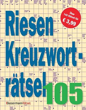 Riesen-Kreuzworträtsel 105 (5 Exemplare à 3,99 €)