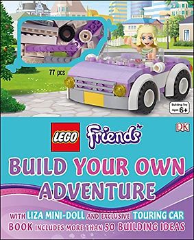 LEGO FRIENDS: Build Your Own Adventure: With Lisa Mini-Doll and Exclusive Touring Car (LEGO Build Your Own Adventure)