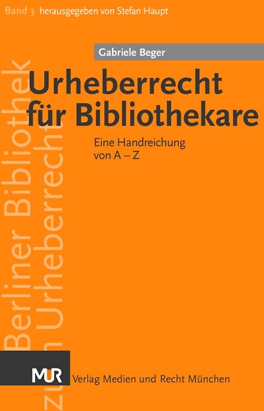Urheberrecht für Bibliothekare