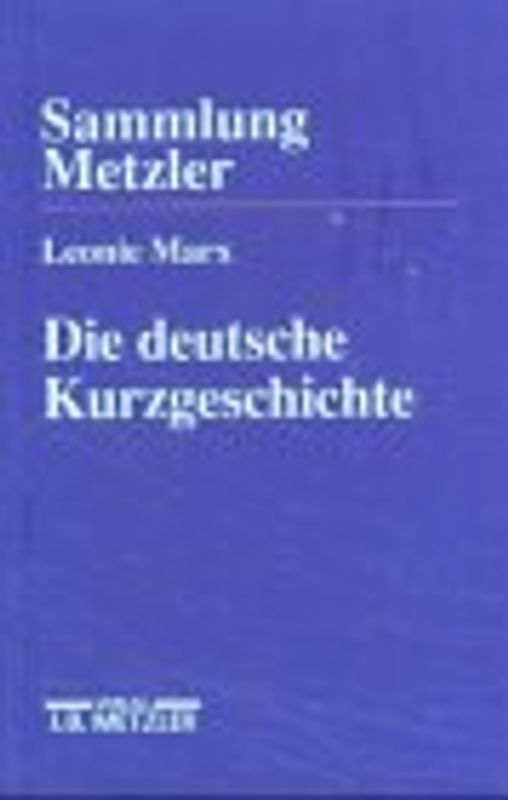 Die deutsche Kurzgeschichte