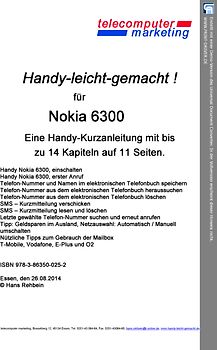 Nokia 6300-leicht-gemacht. Handy-leicht-gemacht für Nokia 6300