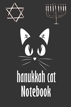 Hanukkah cat Notebook: Notebook Journal (6 x 9 Blank Lined Notebook, 120 pages)