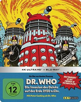 Dr. Who: Die Invasion der Daleks auf der Erde 2150 n. Chr. (4K Ultra HD + Blu-ray) 4K Ultra HD Blu-ray