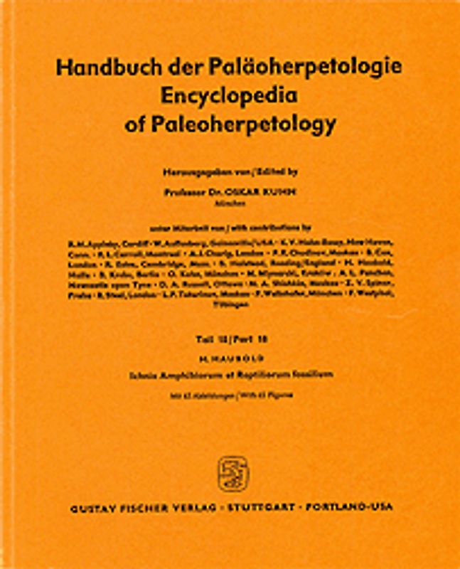 Handbook of Paleoherpetology / Ichnia Amphibiorum et Reptiliorum fossilium