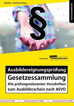 Ausbildereignungsprüfung Gesetzessammlung