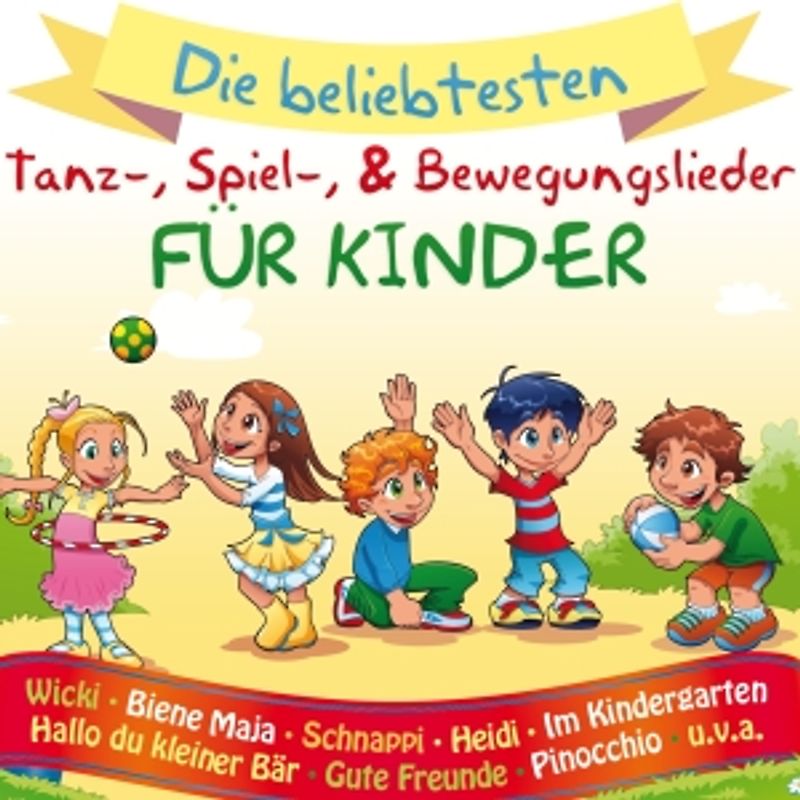 Various - Kinder-Tanz-,Spiel-& Bewegungslieder [2 CDs]
