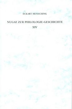 Nugae zur Philologie-Geschichte