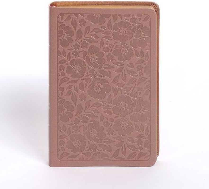 NASB Personal Size Bible, Rose Gold Leathertouch