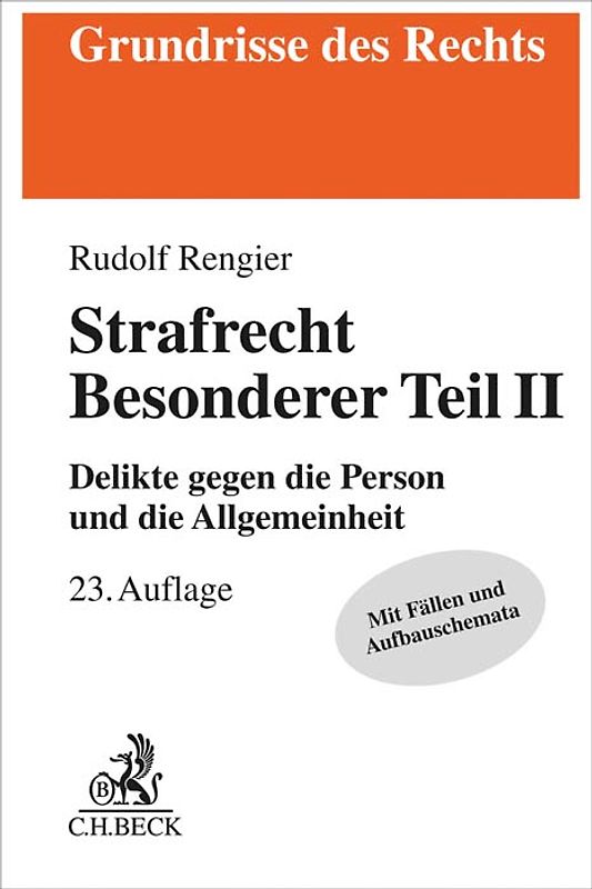 Strafrecht Besonderer Teil II