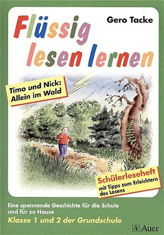 Flüssig lesen lernen - Ein Leseprogramm in zwei Versionen: eine für... / Timo und Nick: Allein im Wald