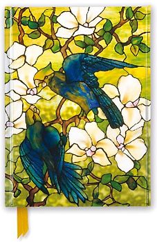Louis Comfort Tiffany: Hibiscus and Parrots (Foiled Journal)