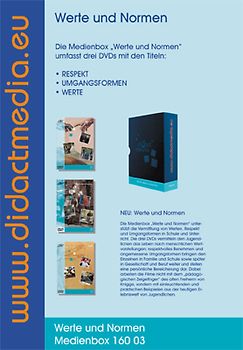 Medienbox: Werte und Normen, 3 DVD's