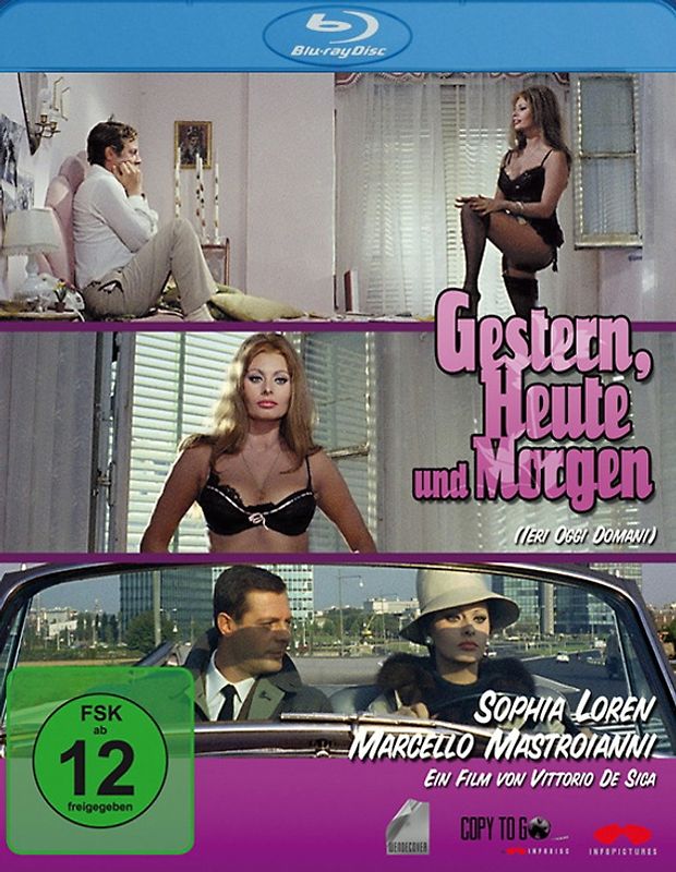 Gestern, Heute und Morgen (Ieri, Oggi e Domani) Blu-ray Disc