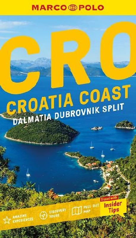 Croatia Coast Marco Polo Pocket Guide