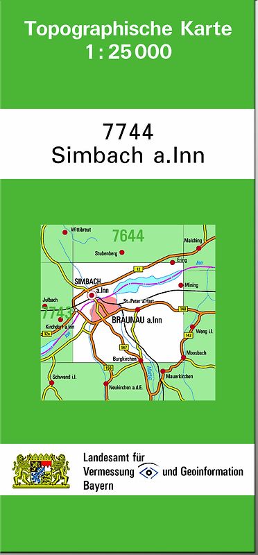 TK25 7744 Simbach a.Inn
