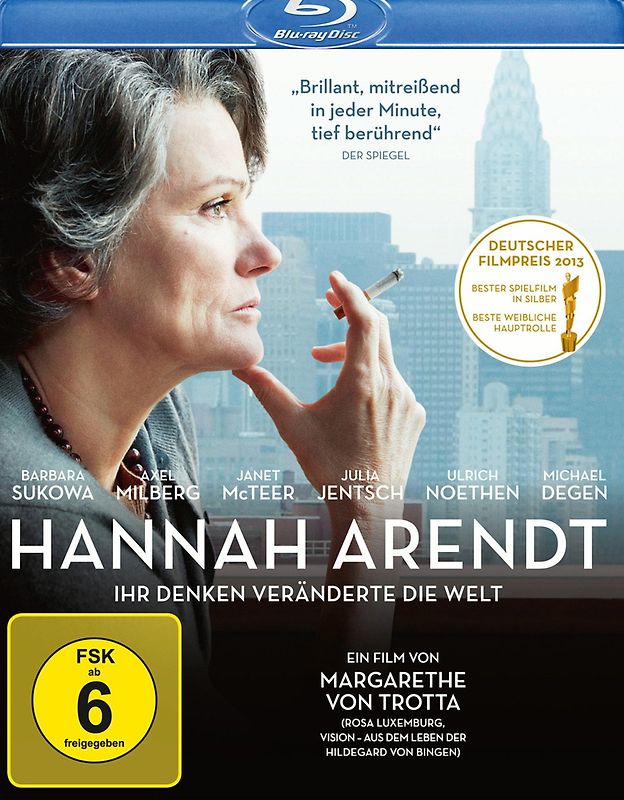 Hannah Arendt Blu-ray Disc