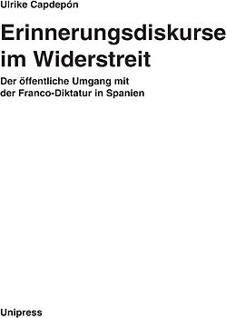 Erinnerungsdiskurse im Widerstreit