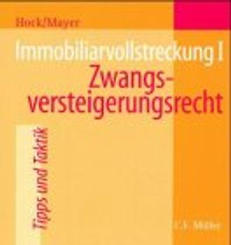 Immobiliarvollstreckung I