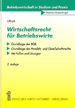 Wirtschaftsrecht für Betriebswirte