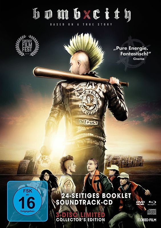 Bomb City - Destroy Everything [Limited Collector's Edition, + DVD + Audio-CD] Blu-ray Disc