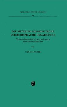 Die mittelniederdeutsche Schreibsprache Osnabrücks