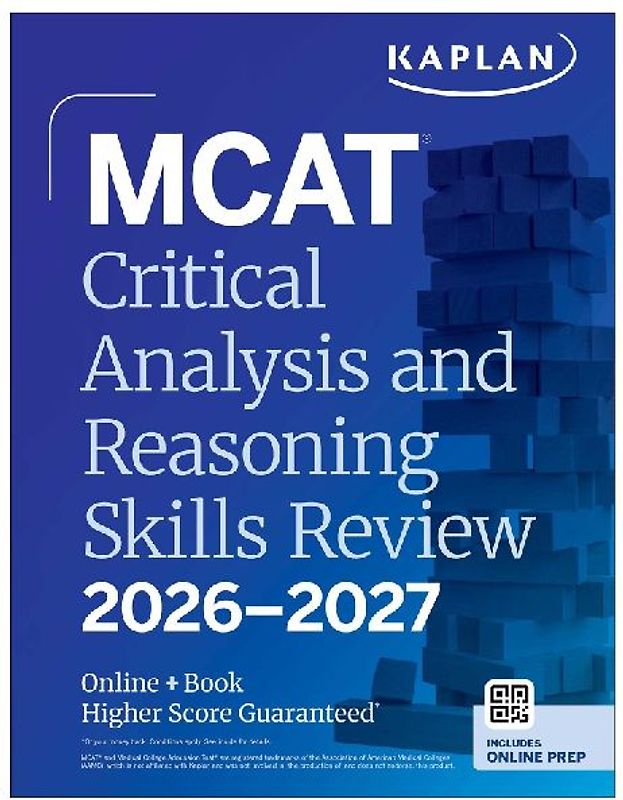 MCAT Critical Analysis and Reasoning Skills Review 2026-2027