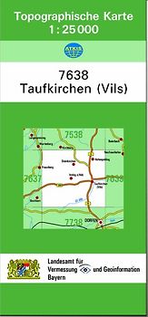 TK25 7638 Taufkirchen (Vils)