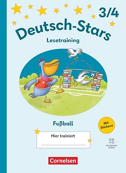 Deutsch-Stars - Lesetraining Ausgabe ab 2025 - 3./4. Schuljahr