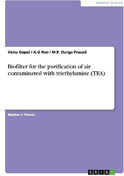 Biofilter for the purification of air contaminated with triethylamine (TEA)