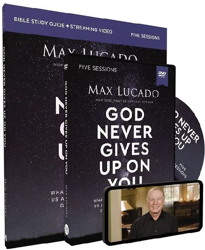 God Never Gives Up on You Study Guide with DVD