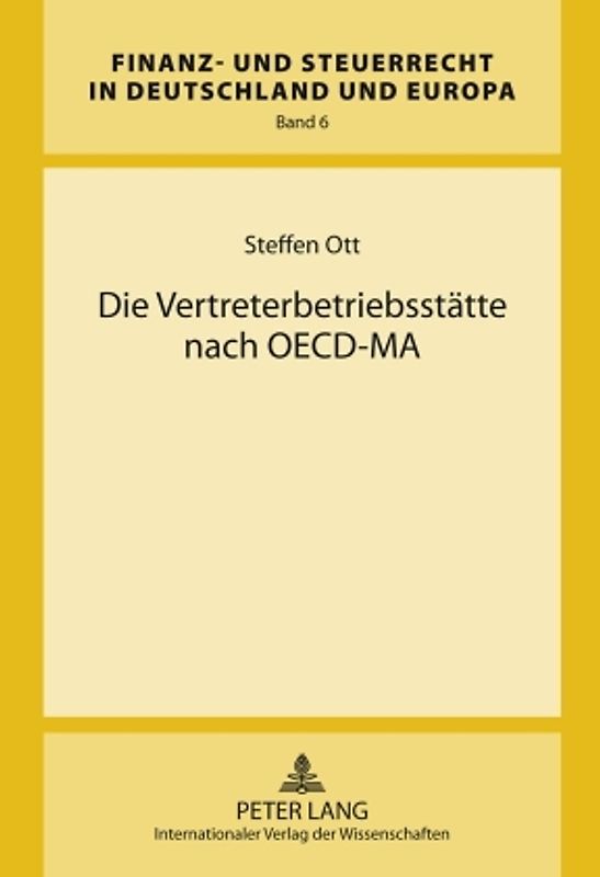 Die Vertreterbetriebsstätte nach OECD-MA