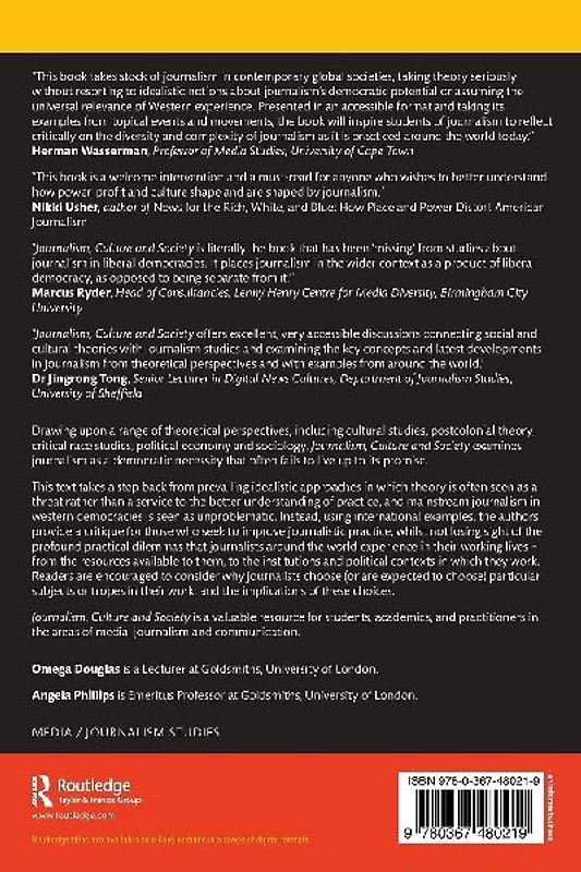 Journalism, Culture and Society