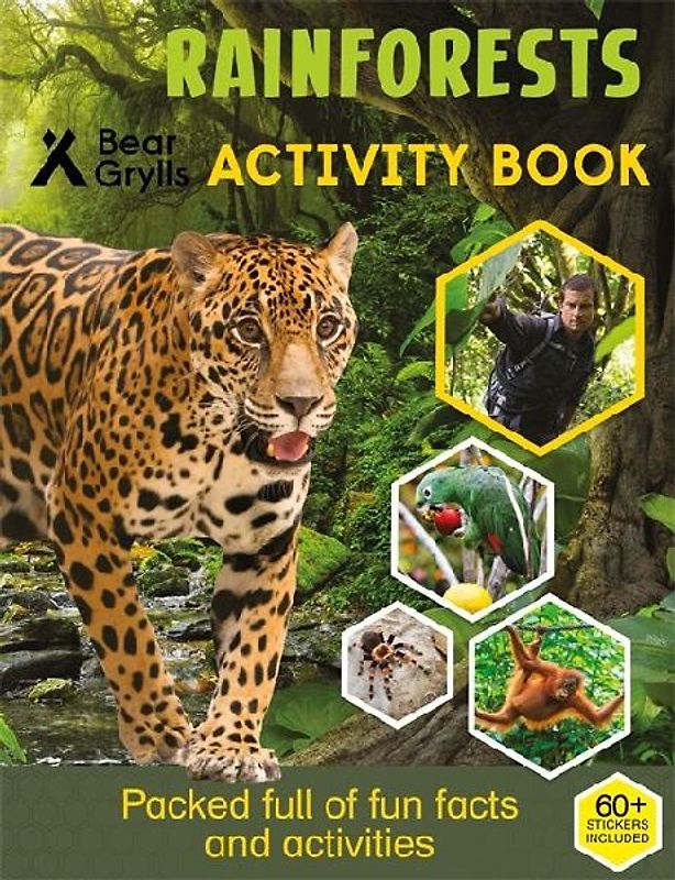 Bear Grylls Sticker Activity: Rainforest
