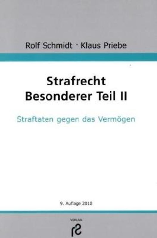 Strafrecht Besonderer Teil II