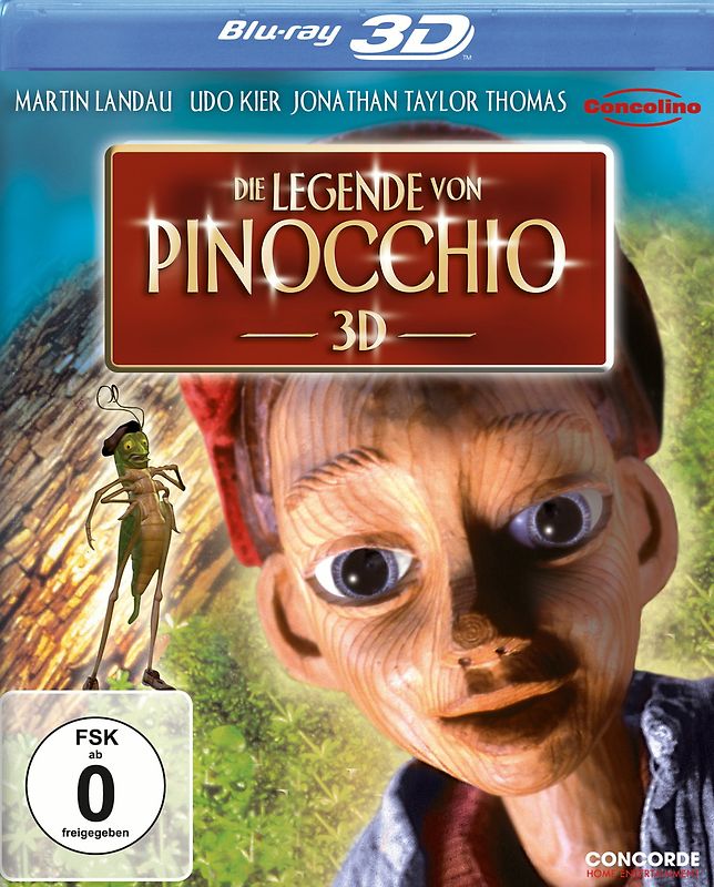 Die Legende von Pinocchio 3D 3D Blu-ray Disc