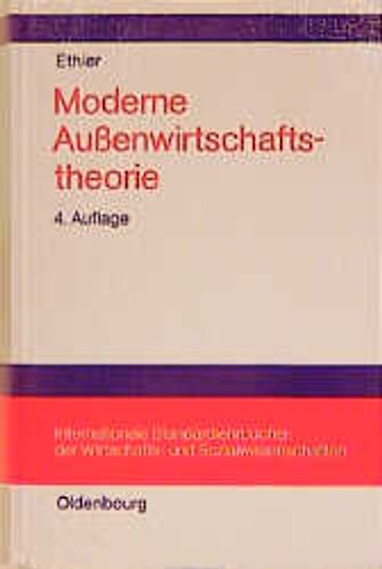 Moderne Außenwirtschaftstheorie