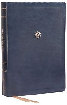 Niv, the Woman's Study Bible, Leathersoft, Blue, Full-Color