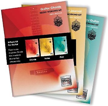 3-Book Music Working Kit for Guitar