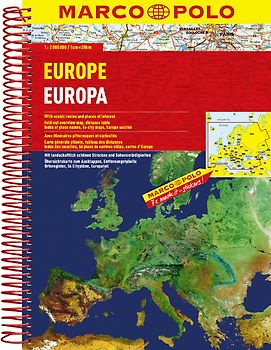 MARCO POLO Reiseatlas Europa 1:2 000 000