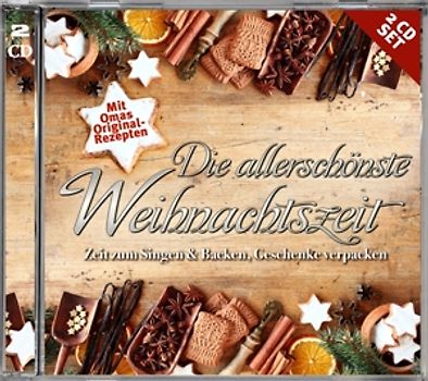 Various - Die allerschönste Weihnachtszeit (mit Backrezepte) [2 CDs]