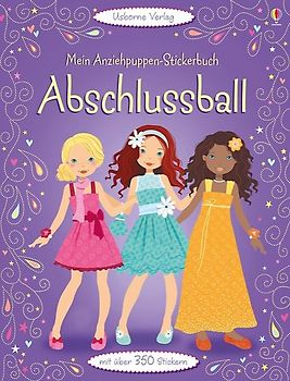 Mein Anziehpuppen-Stickerbuch: Abschlussball