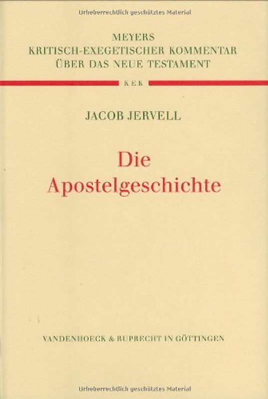 Die Apostelgeschichte