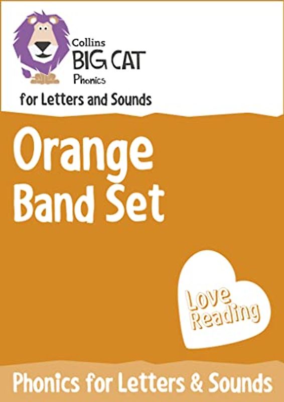 Phonics for Letters and Sounds Orange Band Set: Band 06/Orange (Collins Big Cat Sets)