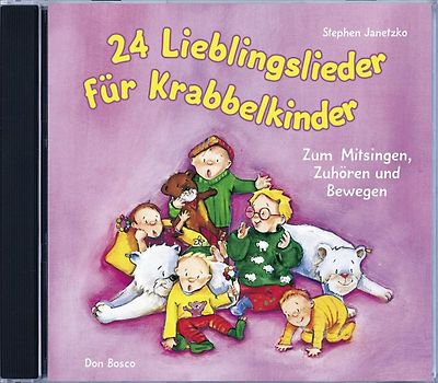 24 Lieblingslieder für Krabbelkinder, Audio-CD