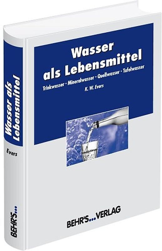 Wasser als Lebensmittel