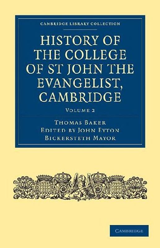History of the College of St John the Evangelist, Cambridge