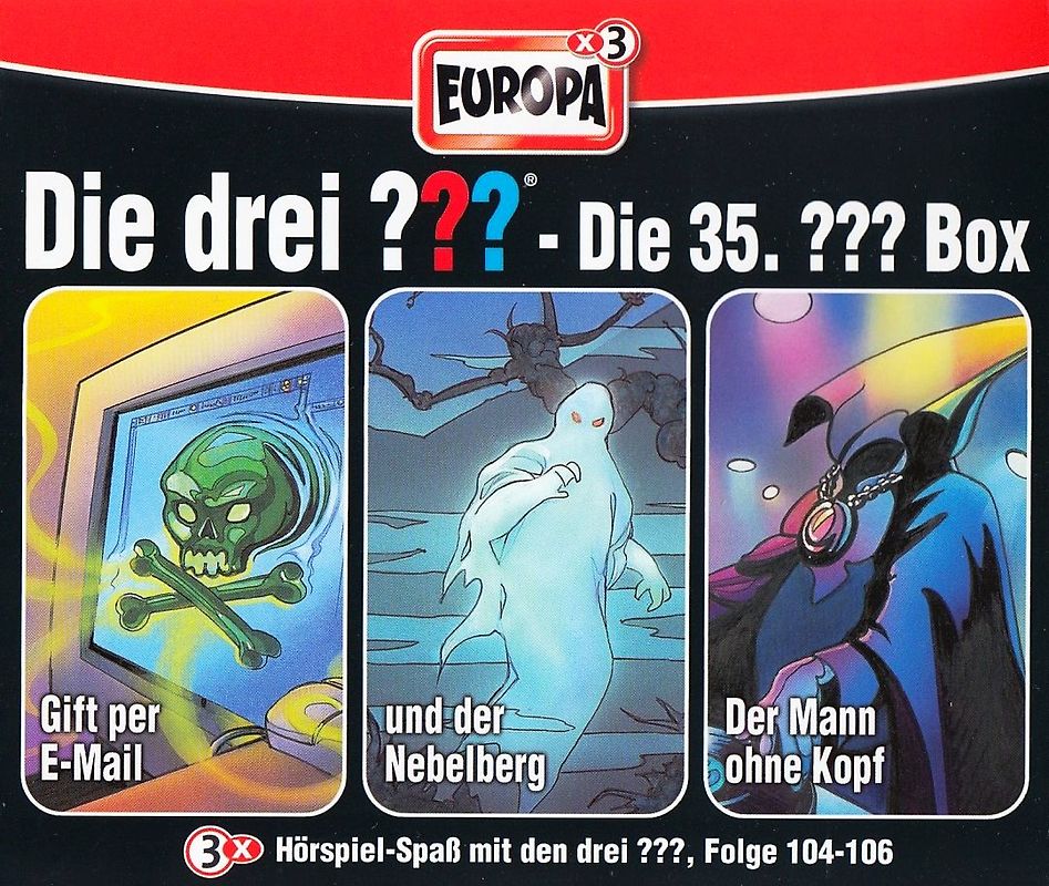 Die drei ???: Die 35. ??? Box - Folgen 104-106 [3 CDs]