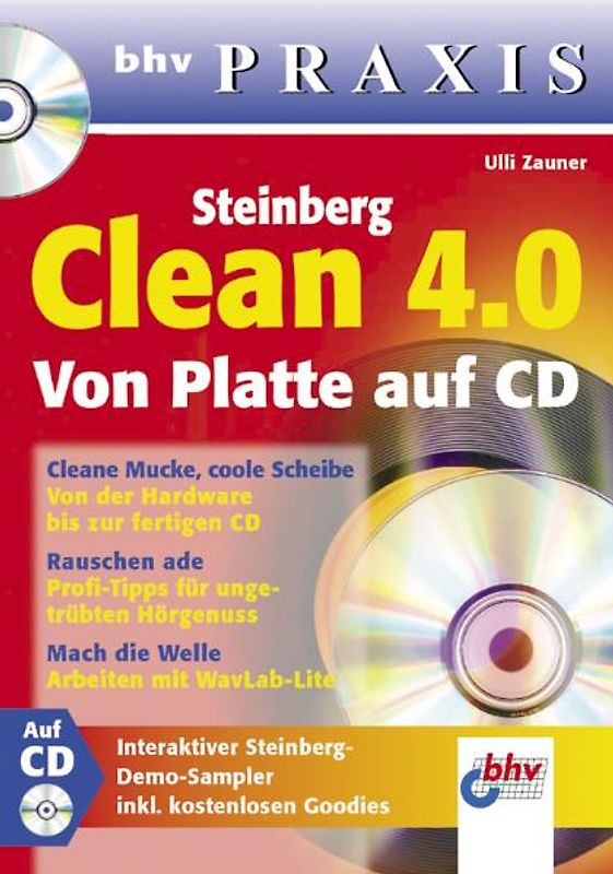 Steinberg Clean 4.0 - Von Platte auf CD