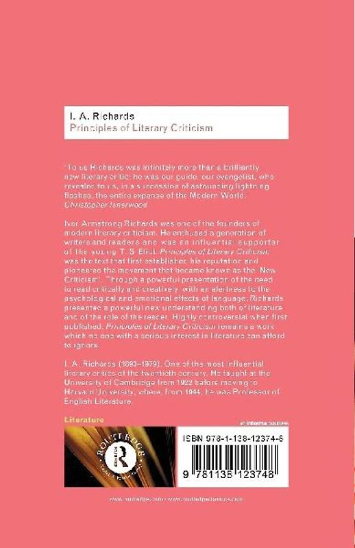 Principles of Literary Criticism